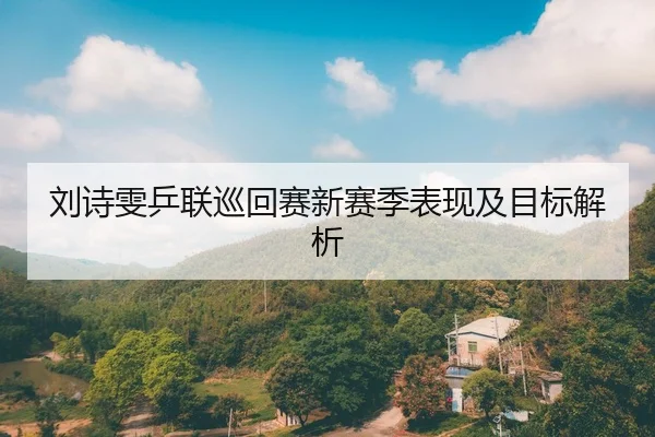 刘诗雯乒联巡回赛新赛季表现及目标解析